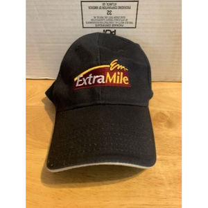 Chevron ExtraMile EM Adjustable Baseball Cap Navy Logo